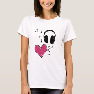 Liebe und Musik T-Shirt