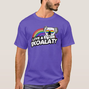Liebe und Ökoalität T-Shirt