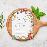 Liebe und Pizza Trendy Arched Engagement Party