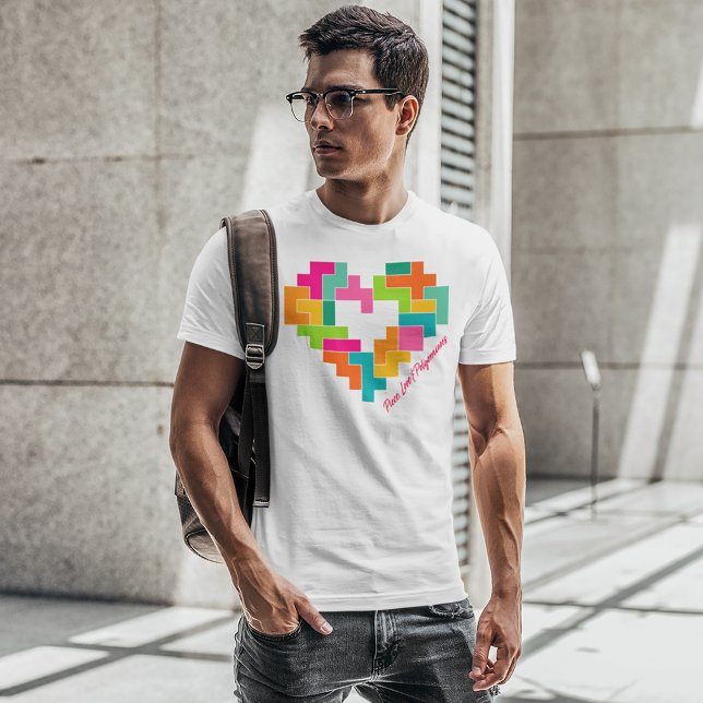 Liebe und Polyomonien Shirt der Männer (Von Creator hochgeladen)