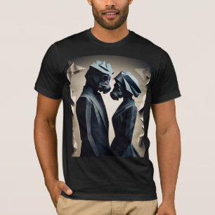 LIEBE UND RESISTENZ Origami T-Shirt