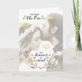 Liebe und Romantik fanden den, der mein Soul kennt Karte