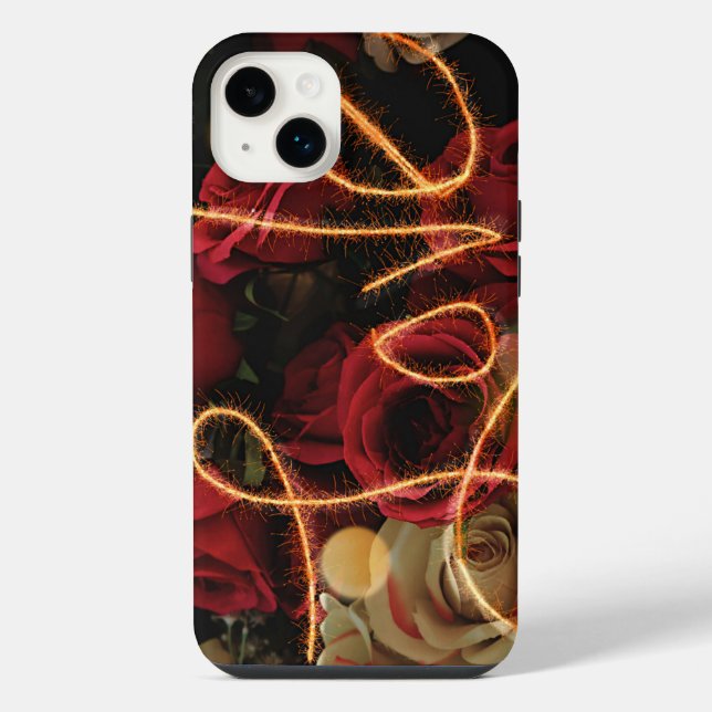 Liebe und Rose iPhone/iPad Gehäuse iPhone Hülle (Rückseite)