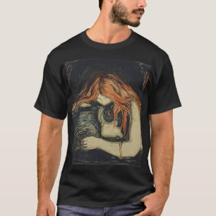 Liebe und Schmerzen (The Vampire) (von Edvard Munc T-Shirt