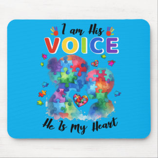 Liebe und Unterstützung Au Bewusstsein Mutter Sohn Mousepad