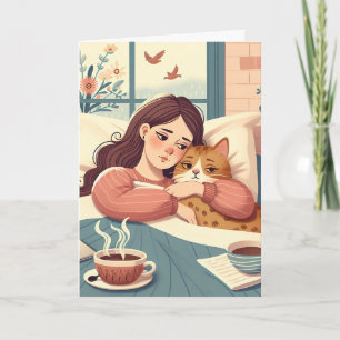 Liebe und Unterstützung für Personen mit chronisch Karte