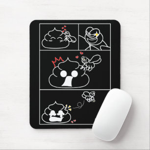 Liebe und Verratyal - Brootsch the PooPoo Mousepad