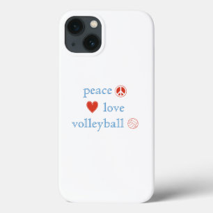 Liebe und Volleyball iPhone 13 Hülle
