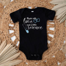 Liebe und Wissenschaft IVF Zitat Sky Blue White Te