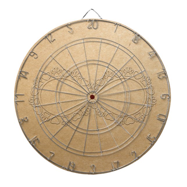 Liebe unendlich drucken dartscheibe (vorne)