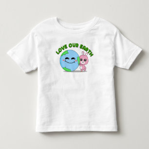 Liebe Unsere Erde: Animal Frienz for Kids Kleinkind T-shirt