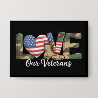 Liebe unseren Veteranen Tag Stolz Militär Amerikan