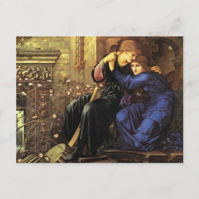 Liebe unter den Ruinen der Kunst Postkarte (Vorderseite)