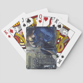 Liebe unter den Ruinen (von Edward Burne-Jones) Spielkarten