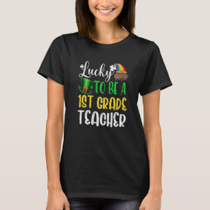 Liebe Unterricht Erste Klasse Kleeblatt St Patrick T-Shirt