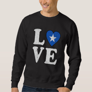 Liebe Unterstütze Somalia Ich Stehe Mit Somalia So Sweatshirt