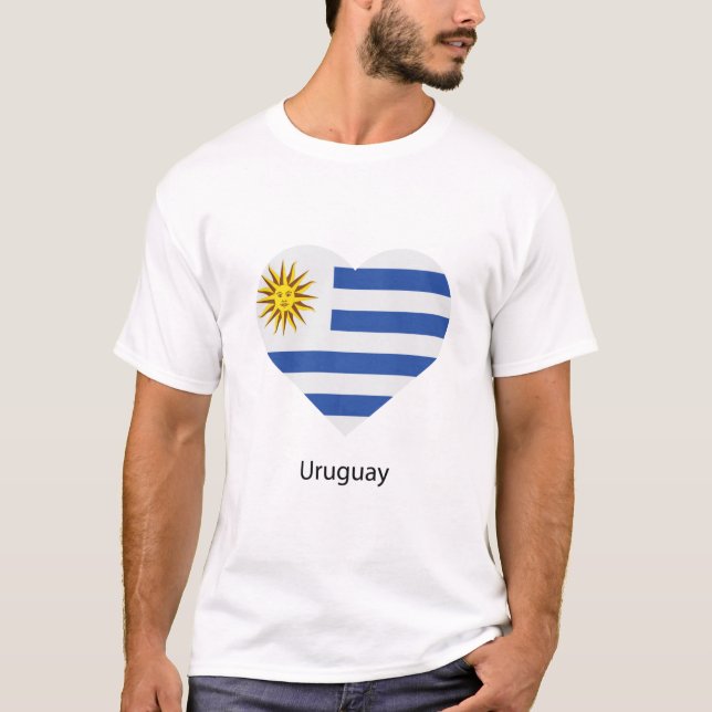 Liebe Uruguay T-Shirt (Vorderseite)
