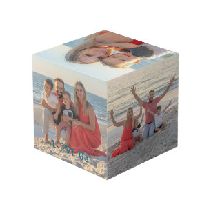 "LIEBE US" Foto PERSONALISIEREN Würfel