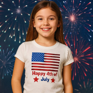 Liebe USA-Flagge Kinder Basic Tank Top