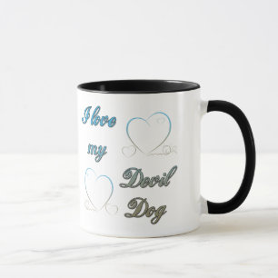 Liebe USMC I mein Teufel-Hund Tasse