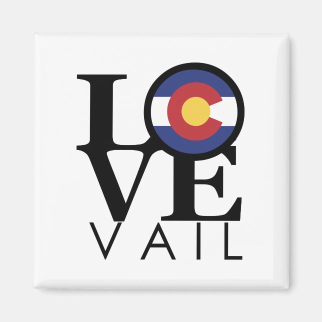 LIEBE Vail Colorado Magnet (Vorne)