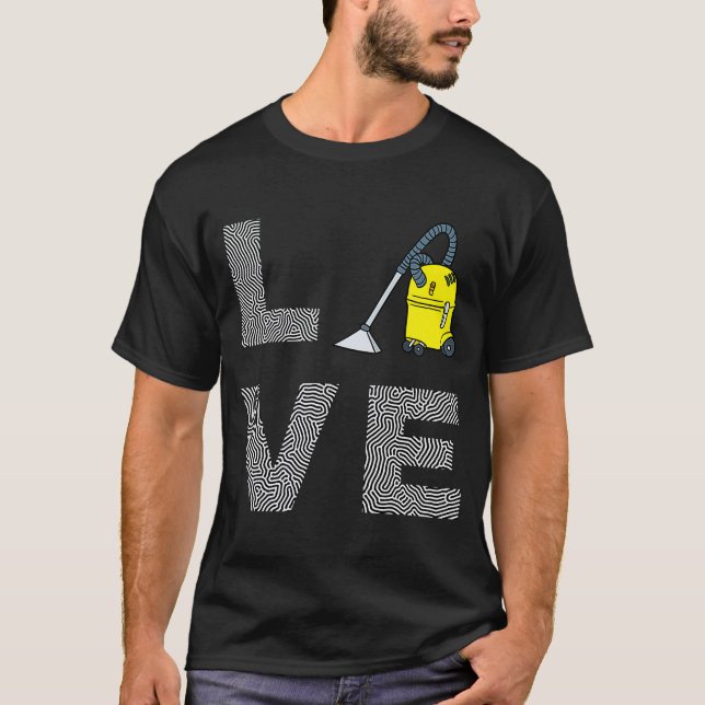 Liebe Vakuumreiniger T-Shirt (Vorderseite)