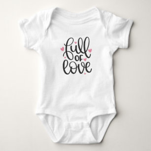Liebe Valentine Baby Strampler