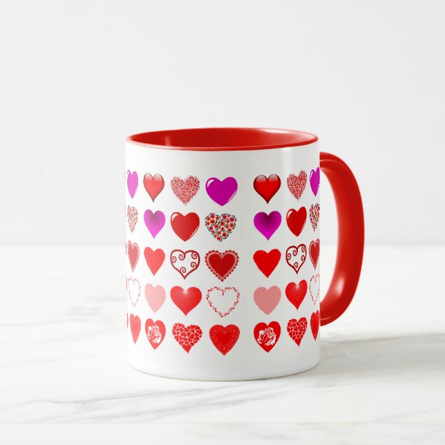 Liebe Valentine Tasse (VorderseiteRechts)