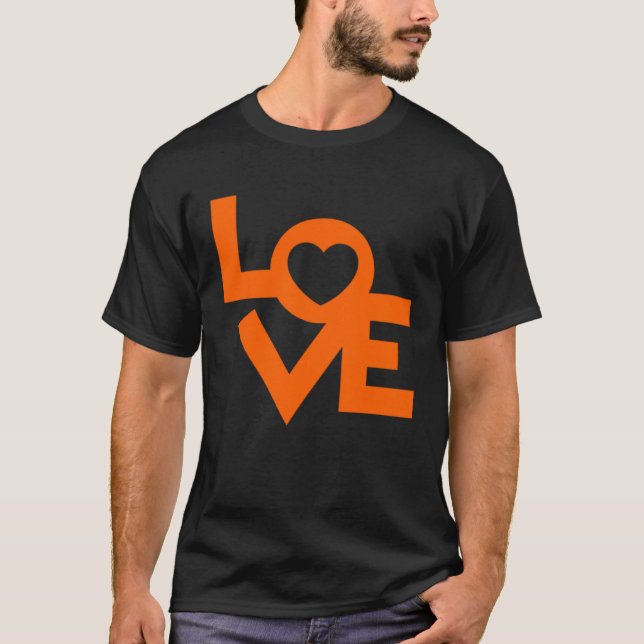 Liebe Valentine's Day Couple Relationship Herzstüc T-Shirt (Vorderseite)