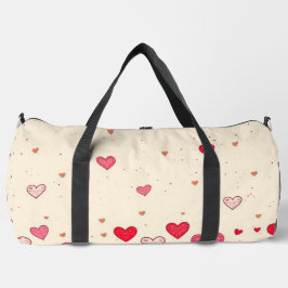 Liebe Valentines Hearts Wedding - Duffel Bag Duffle Bag
