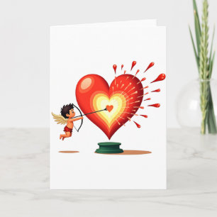 Liebe Valentinstag 1 T-Shirt Karte