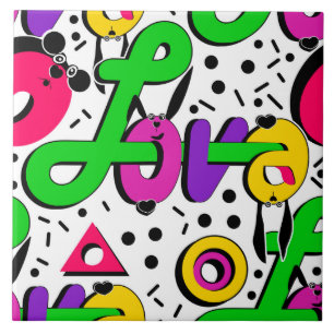 Liebe, Valentinstag Fliese