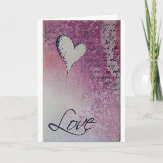 Liebe-Valentinstag-Karte Feiertagskarte