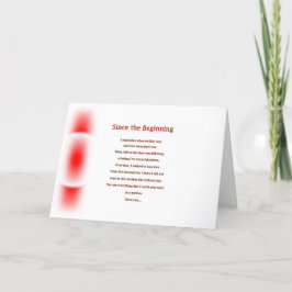 Liebe/Valentinstag-Karte Feiertagskarte