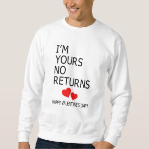 Liebe Valentinstag Niedliche Paare Herzblut Sweatshirt