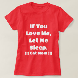 Liebe Valentinstag Outfit Personalisierte Katze T-Shirt