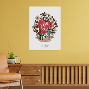Liebe Valentinstag Poster