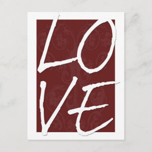 LIEBE Valentinstag Postkarten