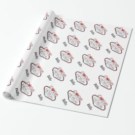 LIEBE Valentinstag Sweetheart Wrapping Paper Geschenkpapier