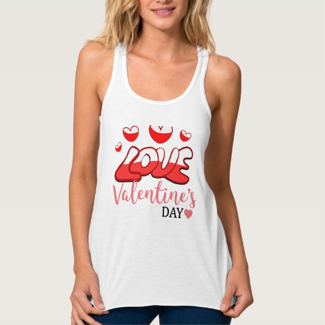 Liebe Valentinstag T - Shirt (Vorderseite)