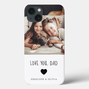 Liebe Vater Ihr Foto und Ihr handgeschriebener Te Case-Mate iPhone Hülle