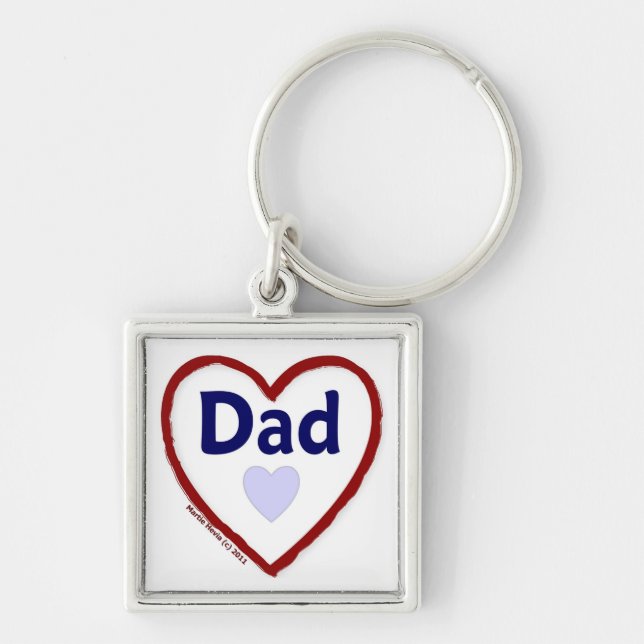 Liebe Vater Schlüsselanhänger (Vorne)