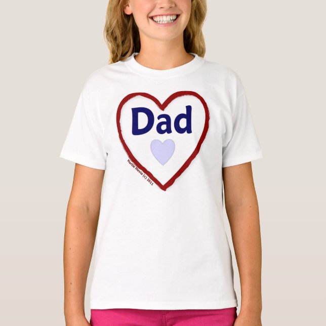 Liebe Vater T-Shirt (Vorderseite)