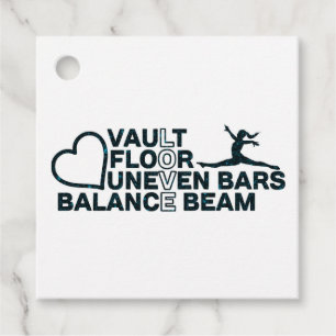 Liebe Vault Floor Unneven Bars Balancebaum Geschenkanhänger