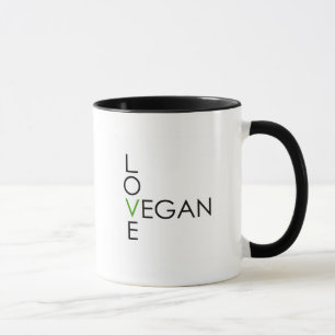Liebe vegan tasse