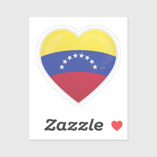 Liebe Venezuela Aufkleber (Blatt)