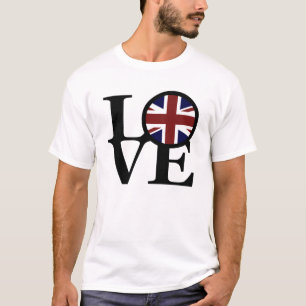 LIEBE Vereinigtes Königreich T - Shirt