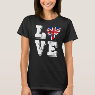 Liebe Vereinigtes Königreich T-Shirt