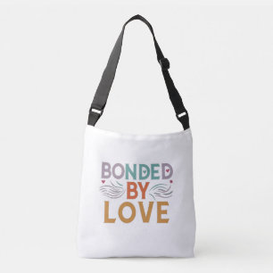 Liebe vereint - "Bonding by Liebe" Multicolor-Tasc Tragetaschen Mit Langen Trägern