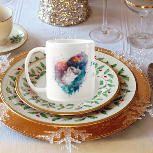 Liebe Vereinzeltes Vintages Foto, benutzerdefinier Kaffeetasse